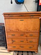 Antieke Zweedse Grenen Secretaire - Circa 1900, Ophalen