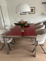 Mooie speciale eettafel, Huis en Inrichting, Ophalen, Gebruikt, 200 cm of meer, 50 tot 100 cm