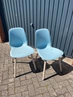 Ikea eetkamerstoelen (2 stuks) Leifarne, Huis en Inrichting, Stoelen, Ophalen, Zo goed als nieuw, Blauw