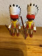 playmobil vintage indianenopperhoofd 3395 jaren 80 oud, Ophalen of Verzenden, Gebruikt, Complete set