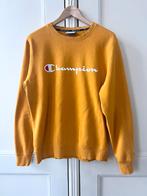 Champion heren sweater donkergeel/oker, maat S, Ophalen of Verzenden, Zo goed als nieuw, Maat 46 (S) of kleiner, Geel