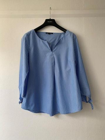 Casual blouse met verticale strepen beschikbaar voor biedingen