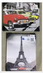 Diverse wanddecoraties nieuw in verpakking, Huis en Inrichting, Woonaccessoires | Wanddecoraties, Ophalen of Verzenden, Nieuw