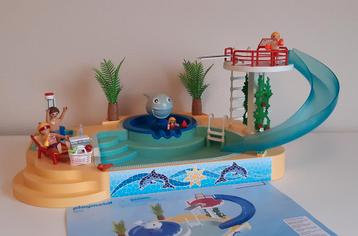 Te koop: Playmobil 5433 Zwembad met walvisfontein (Set 158) beschikbaar voor biedingen