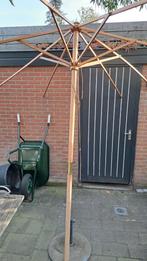 Houten parasol Gratis, Tuin en Terras, Ophalen of Verzenden, Zo goed als nieuw