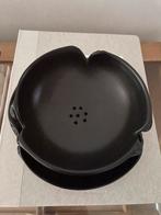 Gouda Holland fruittest vergiet fruit bruin schaal bord, Antiek en Kunst, Ophalen of Verzenden