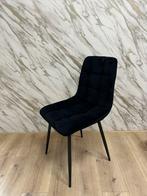 Eetkamerstoel - Velvet - Nieuw in doos!, Huis en Inrichting, Stoelen, Zwart, Velvet, Nieuw, Ophalen of Verzenden