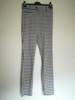 Primark Broek Zwart Wit Geblokt maat 38, Maat 38/40 (M), Primark, Zwart, Ophalen of Verzenden