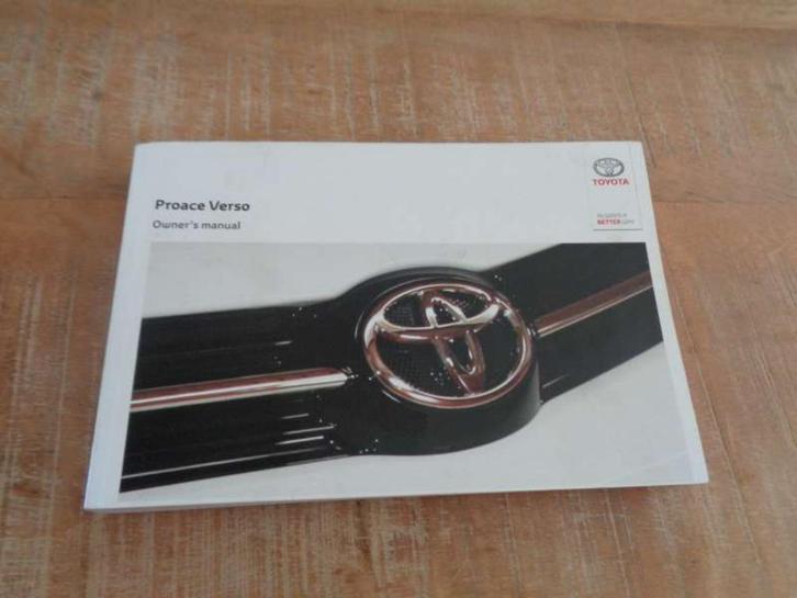 Toyota Proace Verso Handleiding Instructieboek NL Origineel, Auto diversen, Handleidingen en Instructieboekjes, Verzenden