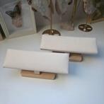 Armband display hout met stof, Ophalen of Verzenden, Zo goed als nieuw