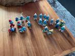 Ruim 20 kleine figuurtjes van de smurfen, Ophalen of Verzenden, Gebruikt, Verschillende Smurfen