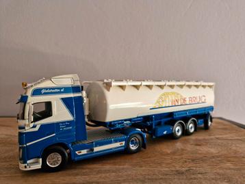 Volvo FH met Welgro bulkoplegger, Van de Brug Elspeet. beschikbaar voor biedingen