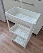 Badkamerrek wit, Huis en Inrichting, Badkamer | Badkamermeubels, Ophalen, Gebruikt, 50 tot 100 cm, Minder dan 100 cm