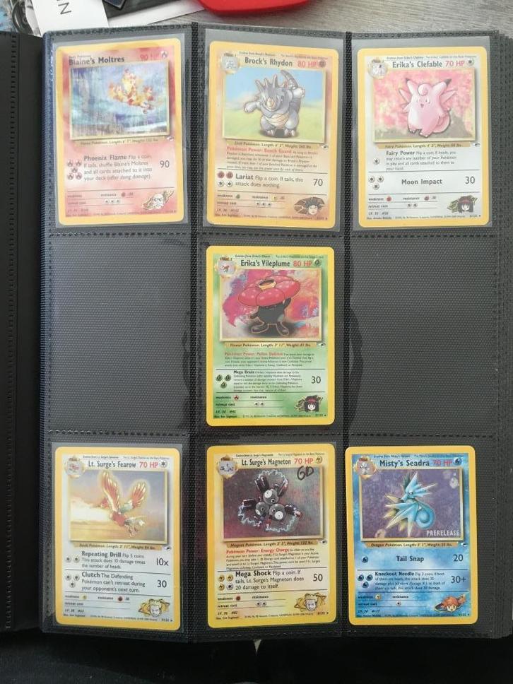 Gym Heroes prijslijst - alle kaarten apart te koop per stuk, Hobby en Vrije tijd, Verzamelkaartspellen | Pokémon, Gebruikt, Losse kaart