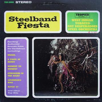 	West Indian Tobacco Gay Desperadoes Steel Orchestra – Steel beschikbaar voor biedingen