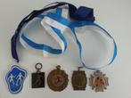 medaille voetballen 5 sportmedailles, Postzegels en Munten, Penningen en Medailles, Ophalen, Overige materialen