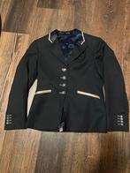 Juuls wedstrijdjasje donkerblauw/ champagne maat 34/36, Dieren en Toebehoren, Paardrijkleding, Ophalen of Verzenden, Zo goed als nieuw
