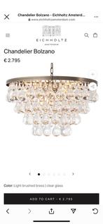 Eicholtz Chandelier, Huis en Inrichting, Lampen | Kroonluchters, Glas, Ophalen of Verzenden, Zo goed als nieuw