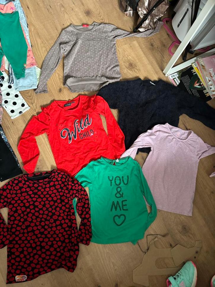 Kledingpakket meisje 122/128 xxl veel merk, Kinderen en Baby's, Kinderkleding | Kinder-kledingpakketten, Gebruikt, Maat 128, Ophalen of Verzenden