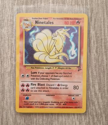 Ninetales Base set 2 - holo 1999 beschikbaar voor biedingen