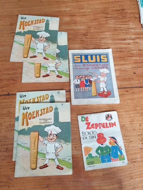 reclameboekjes van koekjesfabrikanten, Antiek en Kunst, Antiek | Boeken en Bijbels, Ophalen of Verzenden