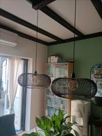 Mooie zwarte hanglamp, Huis en Inrichting, Lampen | Hanglampen, Ophalen, Zo goed als nieuw, Metaal, Minder dan 50 cm