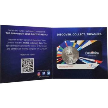 Eurovision 2020 Rotterdam Coincard beschikbaar voor biedingen