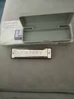 Victory C dur mondharmonica in opberg etui., Ophalen of Verzenden, Gebruikt