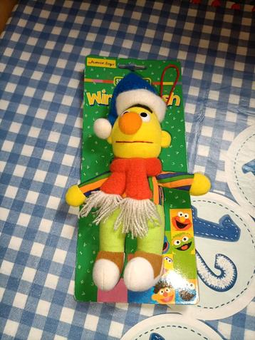 Vintage Bert knuffeltje winter plush Jim Henson nieuw beschikbaar voor biedingen