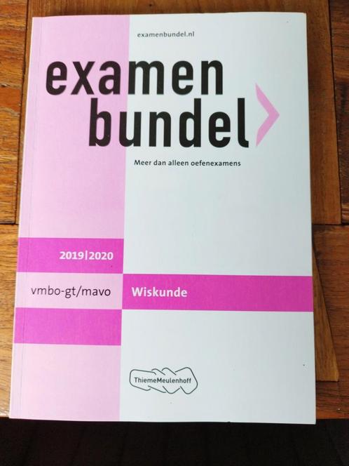 Examenbundel vmbo-gt/mavo Wiskunde 2019/2020, Boeken, Schoolboeken, Zo goed als nieuw, Nederlands, HAVO, Ophalen of Verzenden