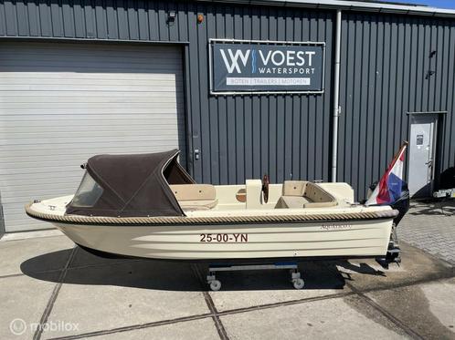Oudhuijzer 510 sloep / 30 PK met trim / snelvarend, Watersport en Boten, Sloepen, 3 tot 6 meter, Overige brandstoffen