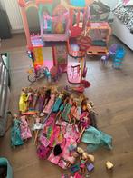Barbiehuis, Camper, Barbies & Accessoires!, Ophalen of Verzenden, Zo goed als nieuw, Barbie