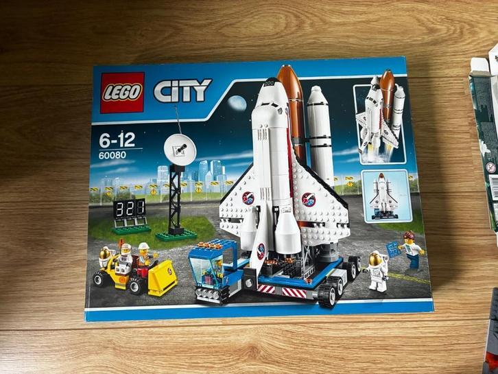 LEGO city Space Shuttle lanceerbasis 60080, Kinderen en Baby's, Speelgoed | Duplo en Lego, Zo goed als nieuw, Lego, Complete set