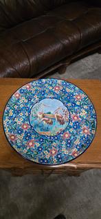 EMAUX DE LONGWY FRANCE antiek 19 eeuws set!, Antiek en Kunst, Antiek | Keramiek en Aardewerk, Ophalen of Verzenden