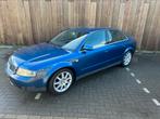 Audi A4 1.8T Quattro 140KW 2003 Blauw, Origineel Nederlands, Te koop, 5 stoelen, Benzine