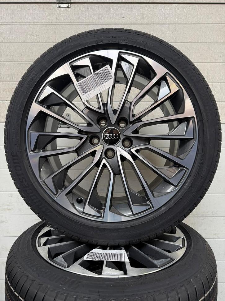 NIEUW 19’’ AUDI A6 AUDI A7 VELGEN ZOMERBANDEN AO ORIGINEEL, Auto-onderdelen, Banden en Velgen, Banden en Velgen, Zomerbanden, 19 inch