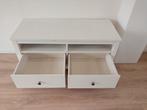 Witte houten kast met lades, Ophalen, Gebruikt, Grenenhout, Scandinavisch