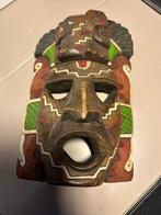 Zeer mooi masker / houtsnijwerk om aan de muur te hangen!!, Ophalen of Verzenden