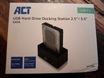 ACT harde schijf dockingstation NIEUW, Ophalen of Verzenden, Nieuw, Laptop, USB
