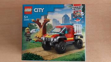 LEGO City 60393 Brandweerauto met 4x4 beschikbaar voor biedingen