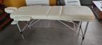 Inklapbare massagetafel alluminium poten, Ophalen, Gebruikt, Massagetafel
