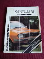 Renault 12 leer m kennen l - tl -en tr sedan en stationcar t, Auto diversen, Handleidingen en Instructieboekjes, Ophalen of Verzenden