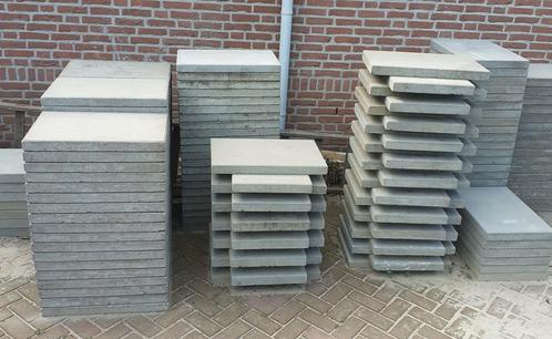 Tuintegels 40x60 cm, Tuin en Terras, Tegels en Klinkers, Zo goed als nieuw, Terrastegels, Beton, 10 m² of meer, Ophalen
