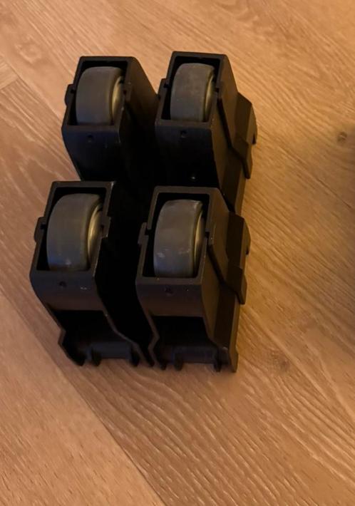 4 x Heras delta geleidewiel., Tuin en Terras, Tuinhekken en Hekwerk, Nieuw, Aluminium, Ophalen of Verzenden