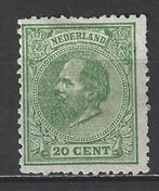 NVPH 24 K ongebruikt Willem III 1872 ; OUD NEDERLAND p/stuk, Postzegels en Munten, Verzenden, T/m 1940, Postfris