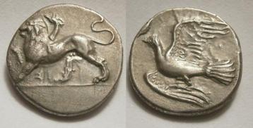 Griekse munt Sikyon Hemidrachme -Chimera / Dove- 330-280 BC beschikbaar voor biedingen