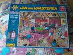 Jan van Haasteren puzzel [1000st] BILJARTEN [Oldtimer], Ophalen of Verzenden, 500 t/m 1500 stukjes, Gebruikt, Legpuzzel