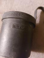 Vintage oude maatbeker 1/2 liter, Antiek en Kunst, Ophalen of Verzenden