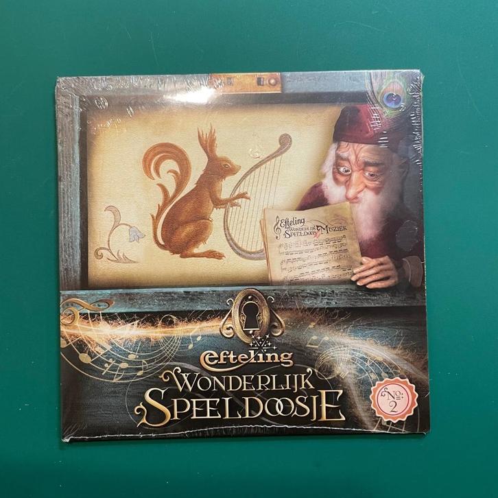 CD Efteling wonderlijk speeldoosje no. 2. In seal, Verzamelen, Efteling, Nieuw, Overige typen, Ophalen of Verzenden
