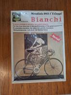 Bianchi , Mondiale , miniatuur  F Coppi, 1953, Overige merken, Carbon, Ophalen of Verzenden, Zo goed als nieuw
